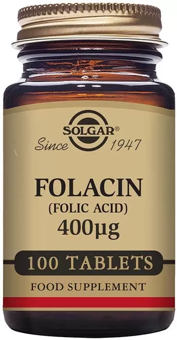 Folacin (Ácido Fólico) 400 µg