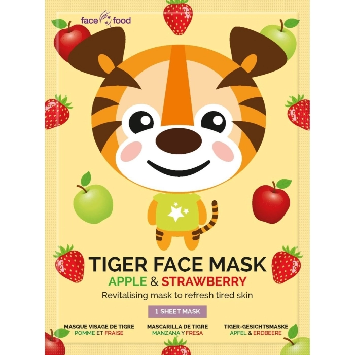 Tiger Face Mask Apple & Kiwi Tiger Face Mask Apple & Kiwi