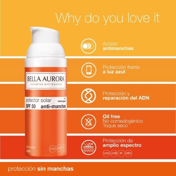 Gel-Crema Solar Anti-manchas SPF50 Oil-Free Gel-Crema Solar Anti-manchas SPF50 Oil-Free