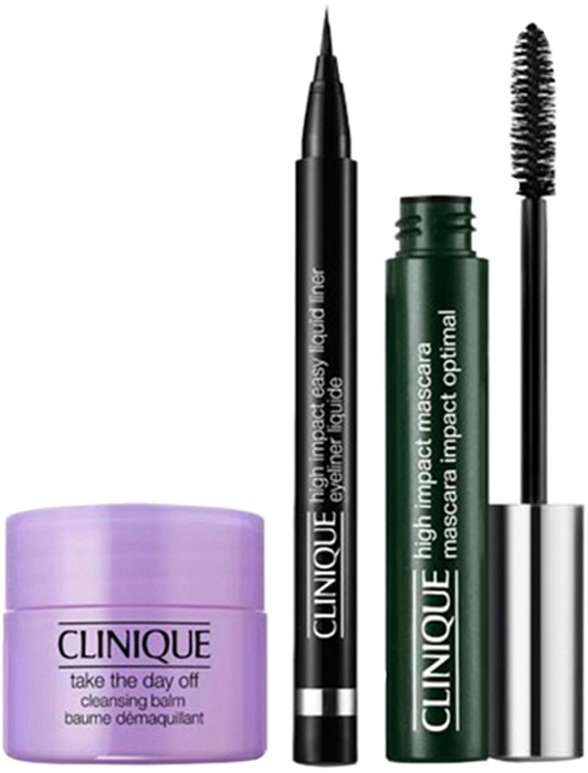 High Impact Mascara Black + Easy Liguid Liner Black + Cleansing Balm 15ml High Impact Mascara Black + Easy Liguid Liner Black + Cleansing Balm 15ml
