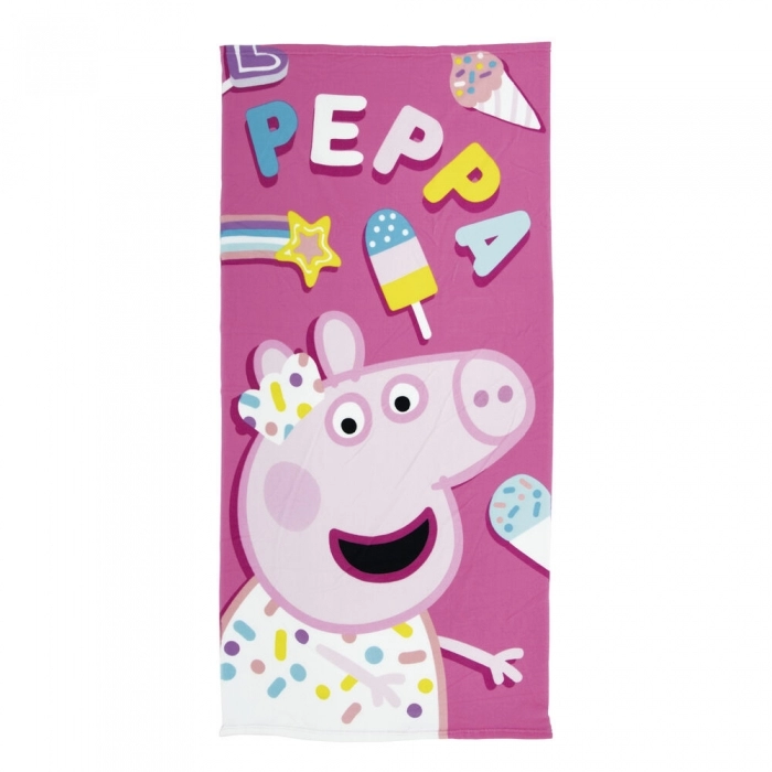 Toalla de baño Peppa Pig Cosy corner (70 x 140 cm)