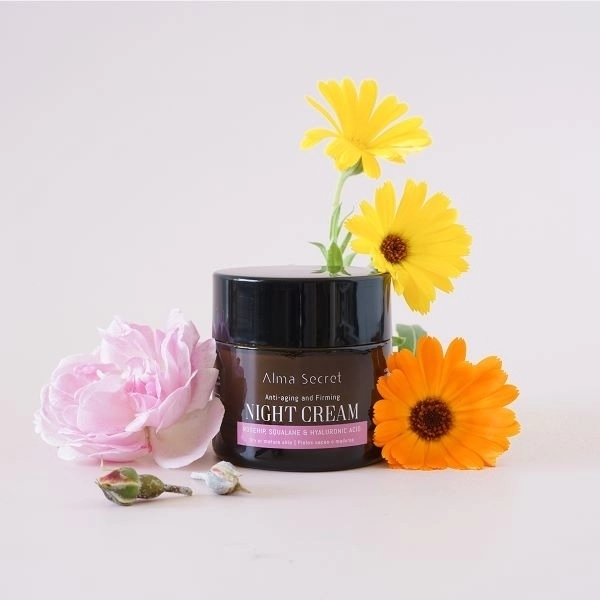 Crema Noche Reparadora Antiedad Rosa Mosqueta, Escualano & Hialurónico