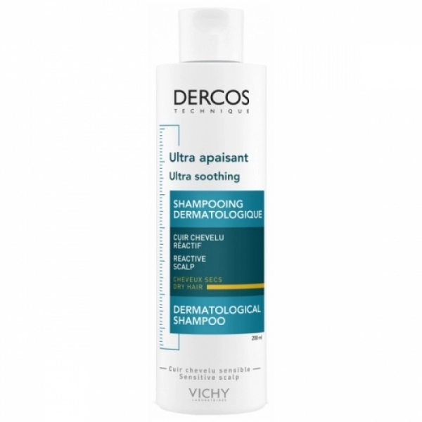 Dercos Ultra Soothing Shampoo Cabello Normal/Graso