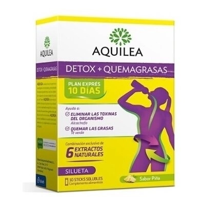 Aquilea detox + quemagrasas 10 sticks Aquilea detox + quemagrasas 10 sticks
