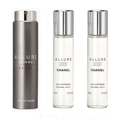 Allure Homme Sport Eau Extreme 3x20ml (Embellecedor) Allure Homme Sport Eau Extreme 3x20ml (Embellecedor)