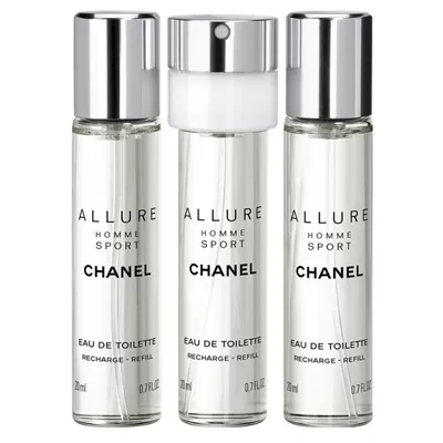 Set Allure Homme Sport 3x 20ml - Recarga