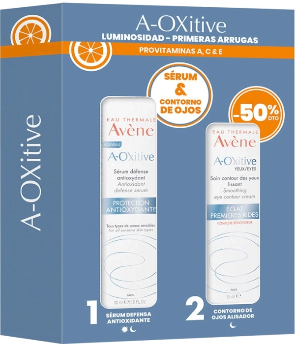 Set A-Oxitive Sérum 30ml + Contorno de Ojos 15ml