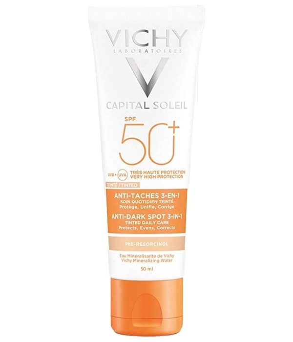 Capital Soleil Protector Antimanchas 3 en 1 SPF50+ Capital Soleil Protector Antimanchas 3 en 1 SPF50+