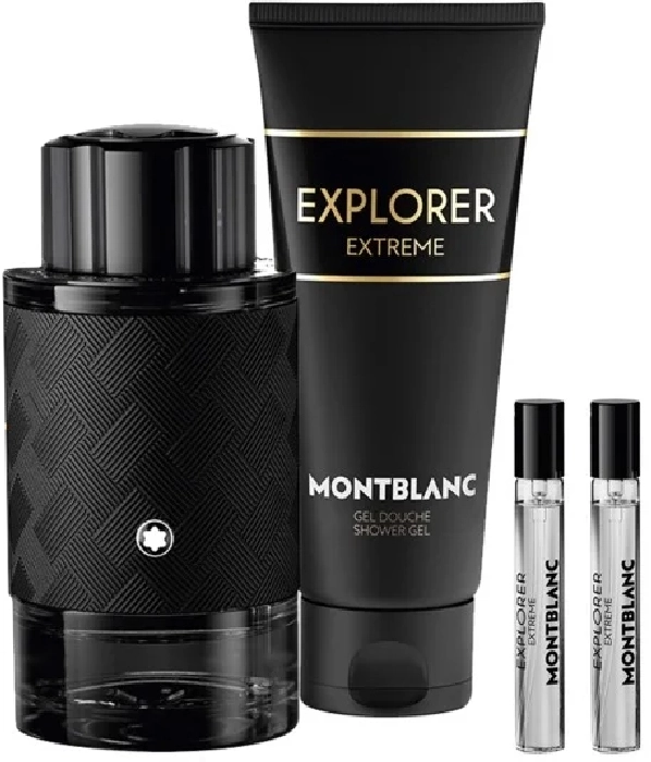 Set Explorer Extreme Parfum 100ml + 7,5ml + 7,5ml + Shower Gel 100ml