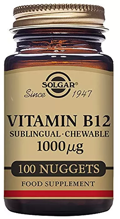 Vitamina B12 1000 μg (Cianocobalamina) - sublinguales-masticables Vitamina B12 1000 μg (Cianocobalamina) - sublinguales-masticables