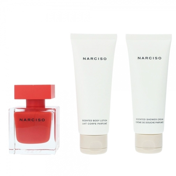 Set Narciso Rodriguez Rouge 50ml + Body Lotion 75ml + Shower Gel 75ml Set Narciso Rodriguez Rouge 50ml + Body Lotion 75ml + Shower Gel 75ml