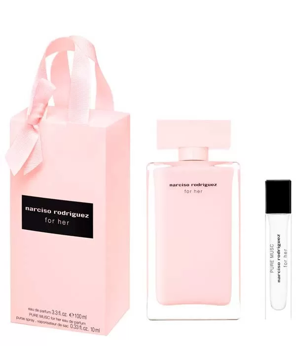 Set Narciso Rodriguez for Her 100ml + Pure Musc 10ml