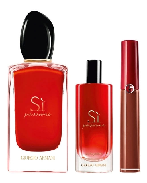 Set Si Passione 100ml + 15ml + Labial Set Si Passione 100ml + 15ml + Labial