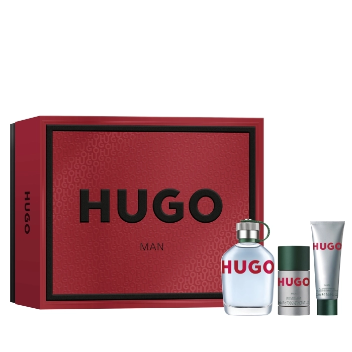 Set Hugo 125ml + Deo Stick 75ml + Gel 50ml