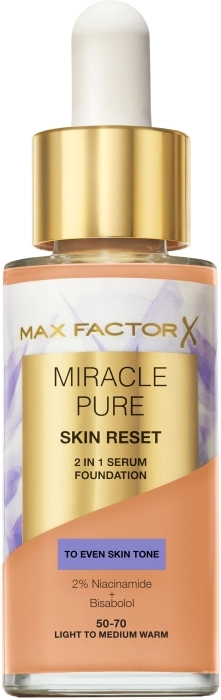 Miracle Pure Skin Reset 2 In 1 Serum Foundation