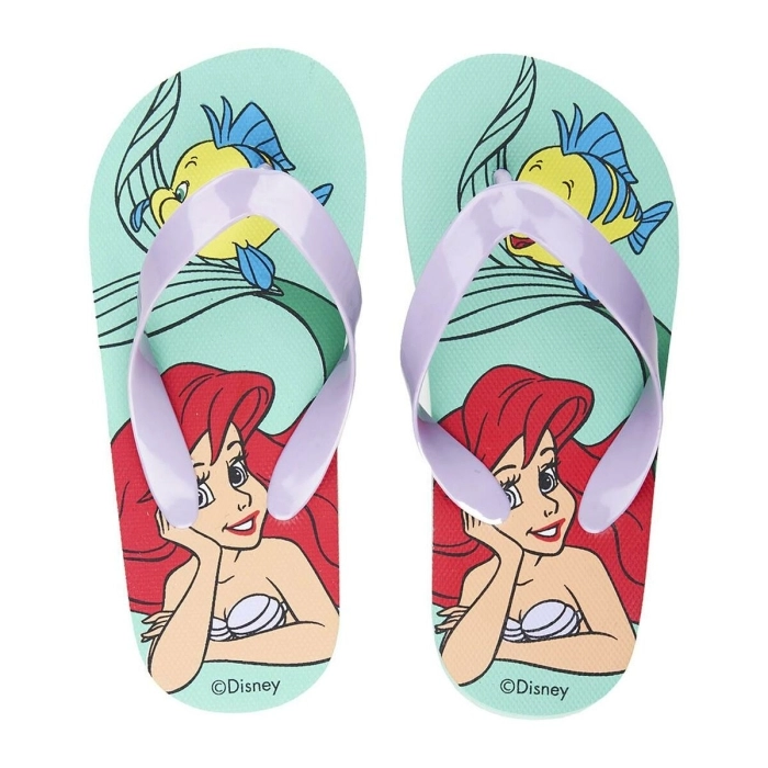 Chanclas Para Niños Princesses Disney Turquesa