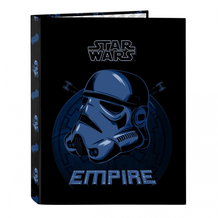 Carpeta de anillas Star Wars Digital escape Negro A4 (26.5 x 33 x 4 cm)