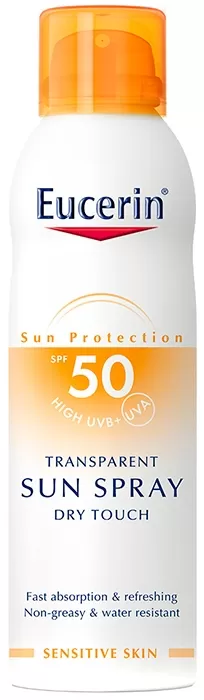 Sensitive Protect Sun Spray Transparent Dry Touch SPF50