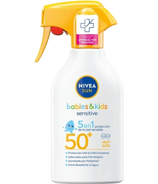 Babies & Kids Sensitive Spray 5 en 1 SPF50+