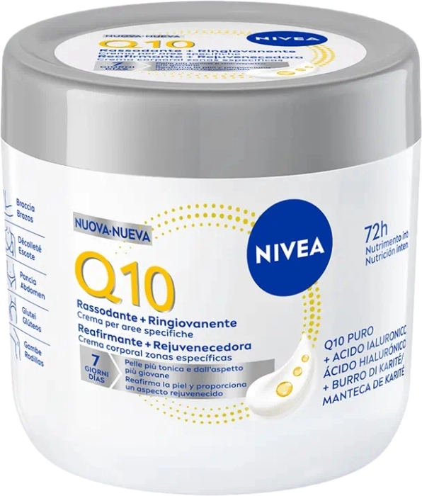 Q10 Crema Corporal Reafirmante + Rejuvenecedora Q10 Crema Corporal Reafirmante + Rejuvenecedora