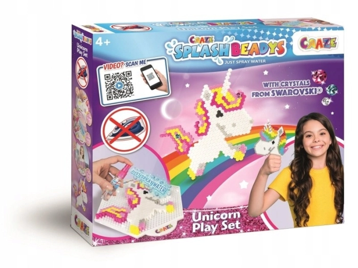 Craze Splash Beadys Unicorn Play Set