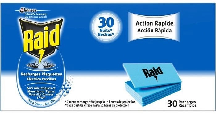 Pastillas Raid Acción Rápida