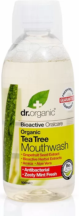 Enjuague Bucal Árbol de Té Orgánico Enjuague Bucal Árbol de Té Orgánico