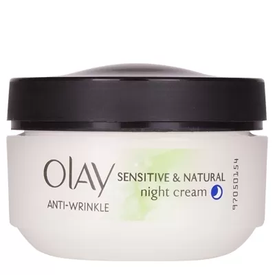 Sensitive & Natural Night Cream Anti-Wrinkle