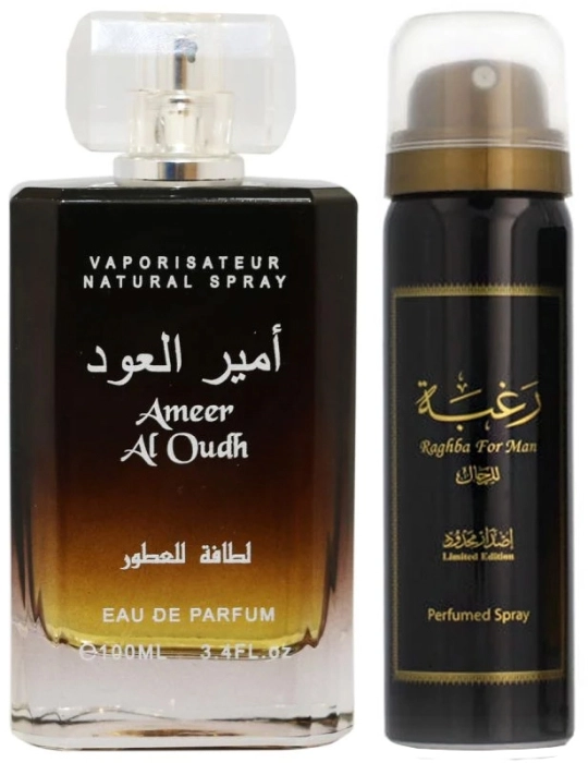 Set Ameer Al Oudh 100ml + Perfumed Spray 50ml Set Ameer Al Oudh 100ml + Perfumed Spray 50ml