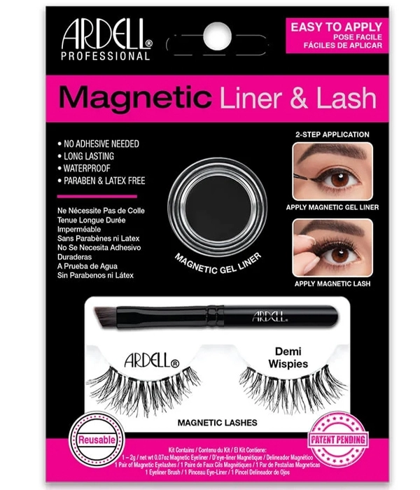 Kit Magnetic Liner & Lash Demi Wispies Liner 2g + 2 lashes
