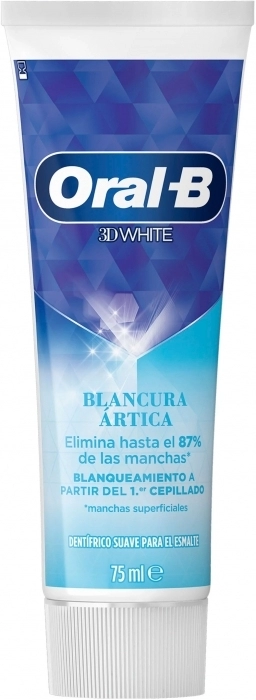 Dentífrico Oral-B 3D White Blancura Ártical