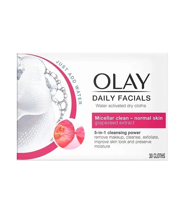 Daily Facials Toallitas Limpiadoras Secas