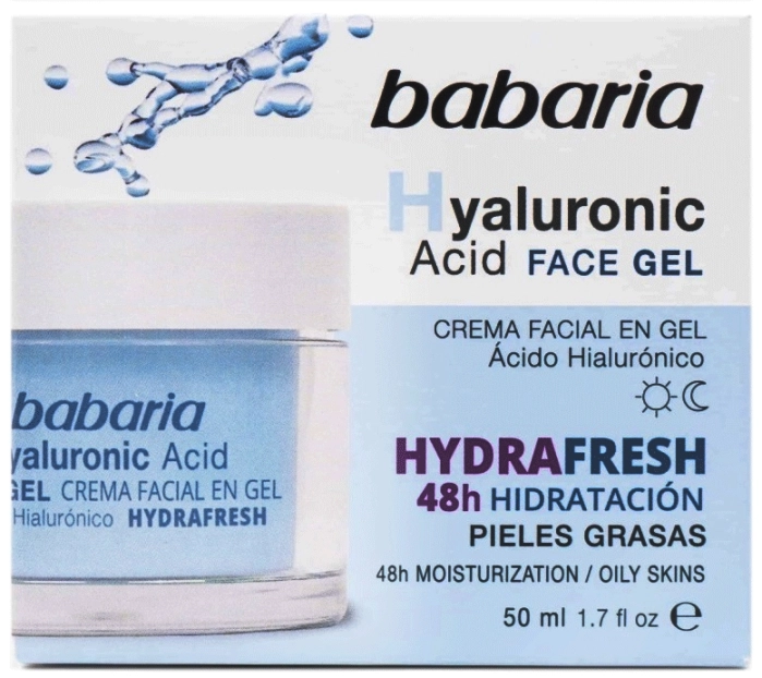 Hyaluronic Acid Face Gel Pieles Grasas