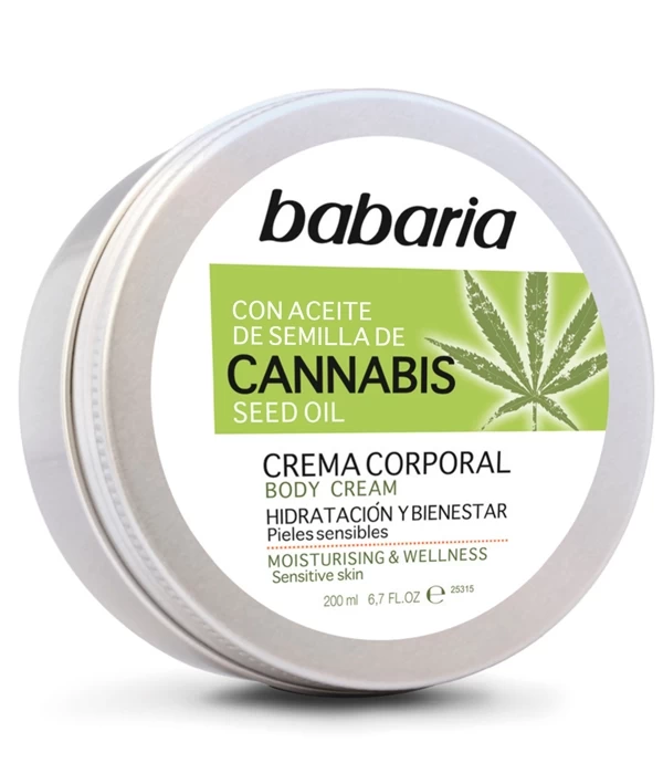 Crema Corporal con Aceite de Semillas de Cannabis