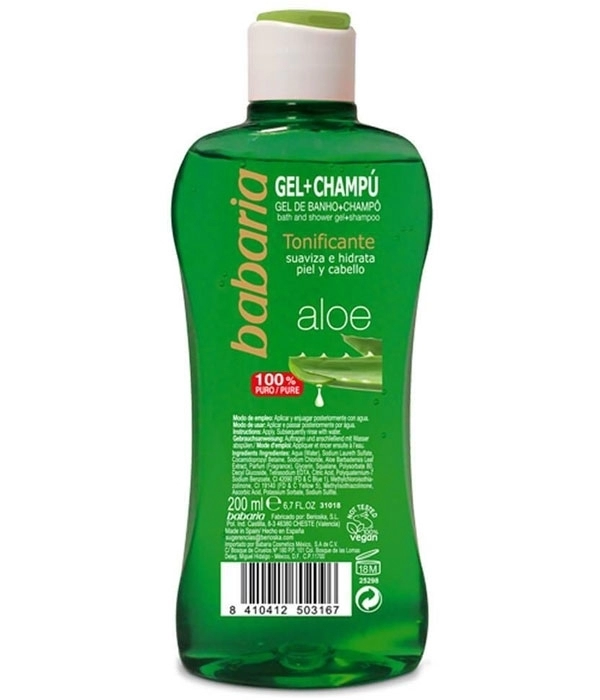 Gel + Champu Tonificante Aloe
