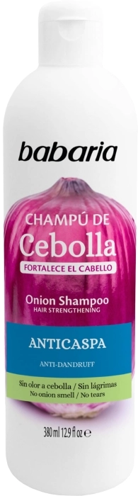 Champú de Cebolla Anticaspa