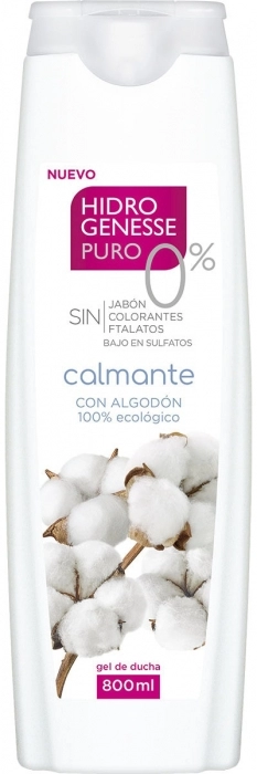 Gel de Ducha Calmante con Algodón Gel de Ducha Calmante con Algodón