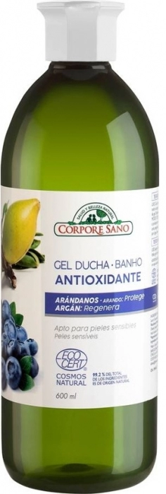 Gel Ducha-Baño Antioxidante Arándanos y Argán