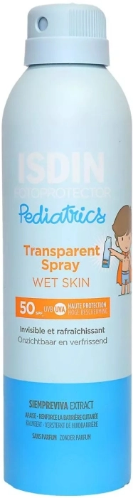 Fotoprotector Pediatrics Transparent Spray SPF50