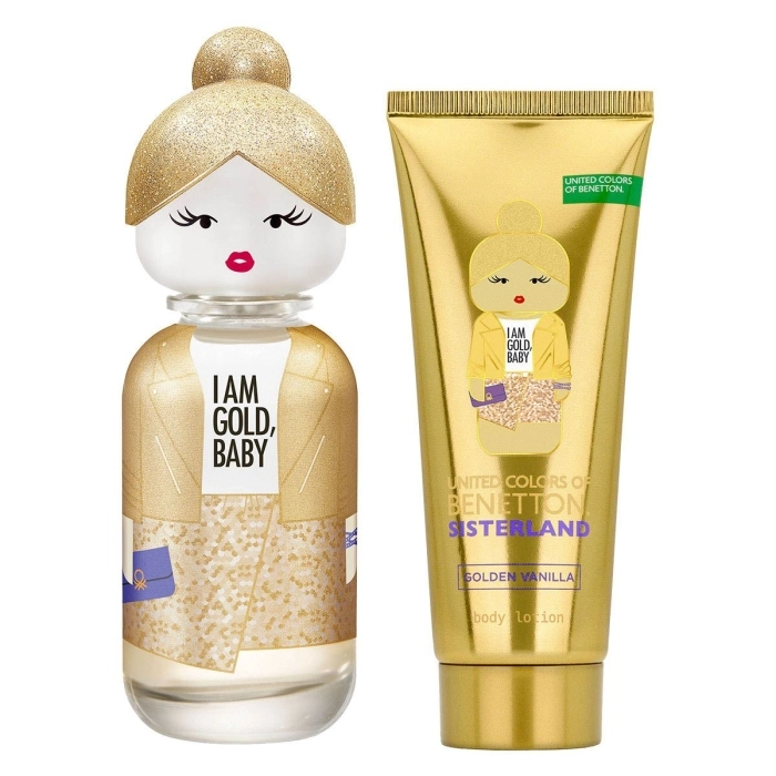 Set Sisterland I'm Gold, Baby! Golden Vanilla 80ml + Body Lotion 75ml