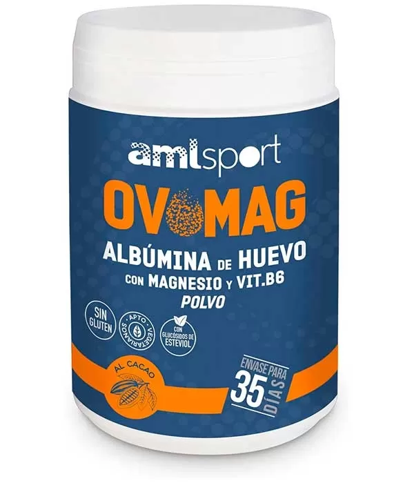Ovomag Albúmina de Huevo Con Magnesio y Vitamina B6 Ovomag Albúmina de Huevo Con Magnesio y Vitamina B6