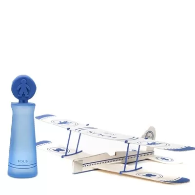Set Tous Kids Boy 100ml + 4.5ml + Avión de madera Set Tous Kids Boy 100ml + 4.5ml + Avión de madera