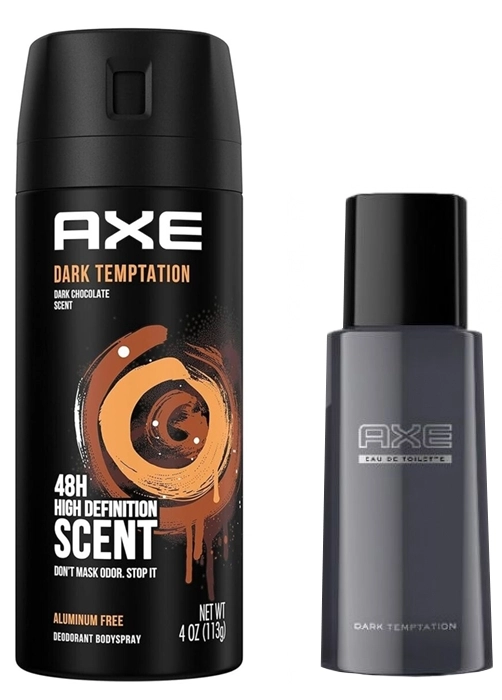 Set Axe Dark Temptation Bodyspray 150ml + 75ml