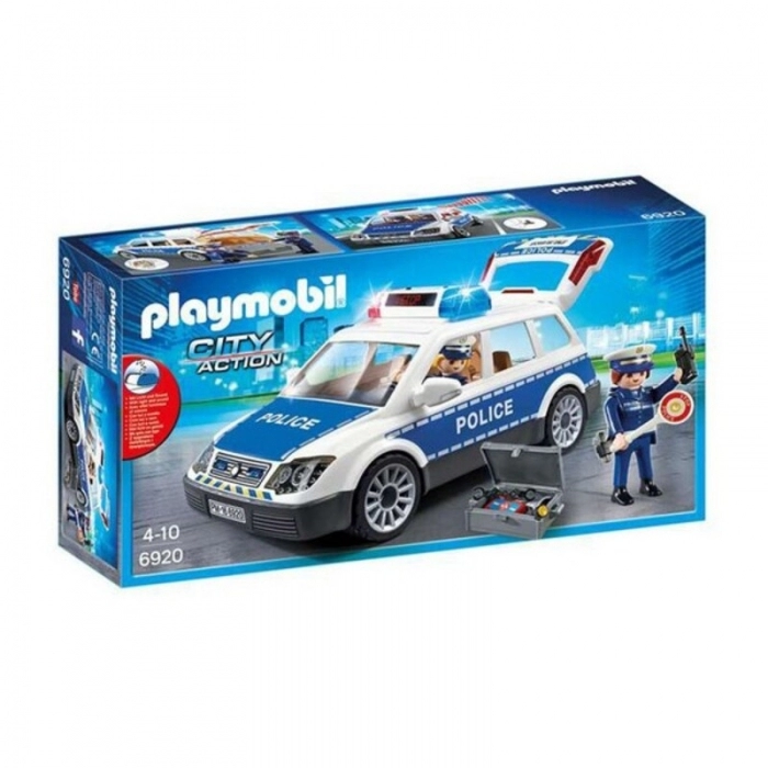 Playmobil City Action Coche de Policía con Luces y Sirena Playmobil City Action Coche de Policía con Luces y Sirena