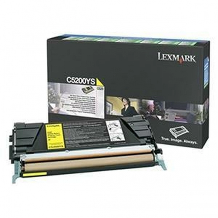 Tóner Lexmark C5200YS Amarillo