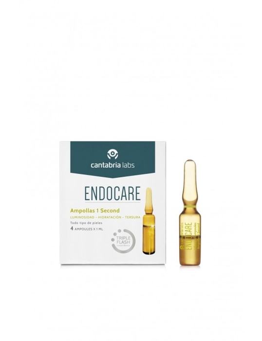 Endocare 1 second tripleflash ampollas 2 amp + 2 gratis 1 ml