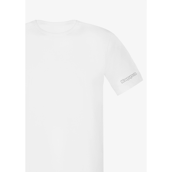 CAMISETA MANGA CORTA BLANCA KAPPA