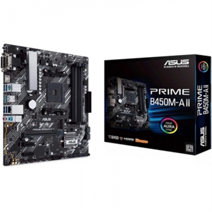 Placa Base Asus PRIME B450M-A II mATX DDR4 AM4