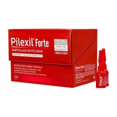 Pilexil ampollas forte anticaida 5 ml 15 amp + 5 de regalo