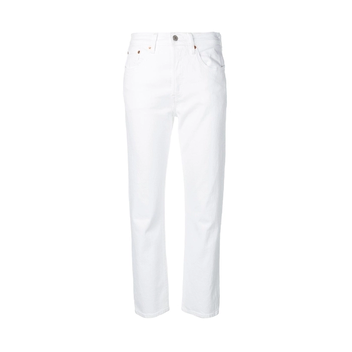 Pantalón 501 Crop White